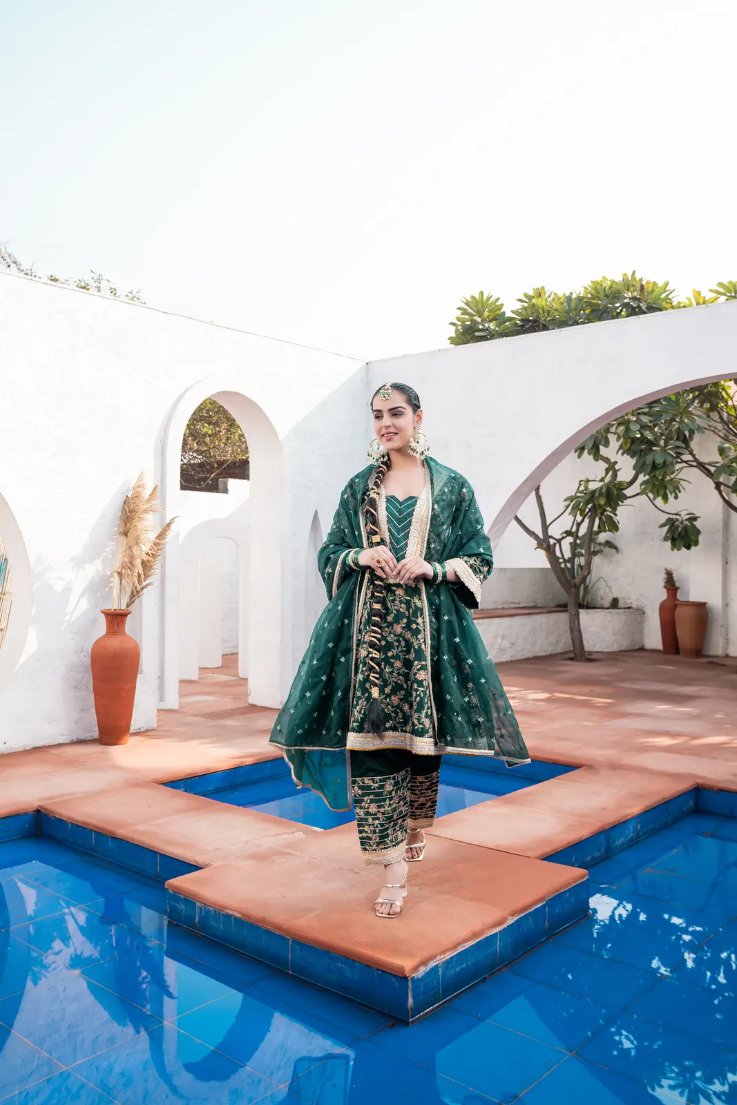 Printed Sharara Co-ord Set
