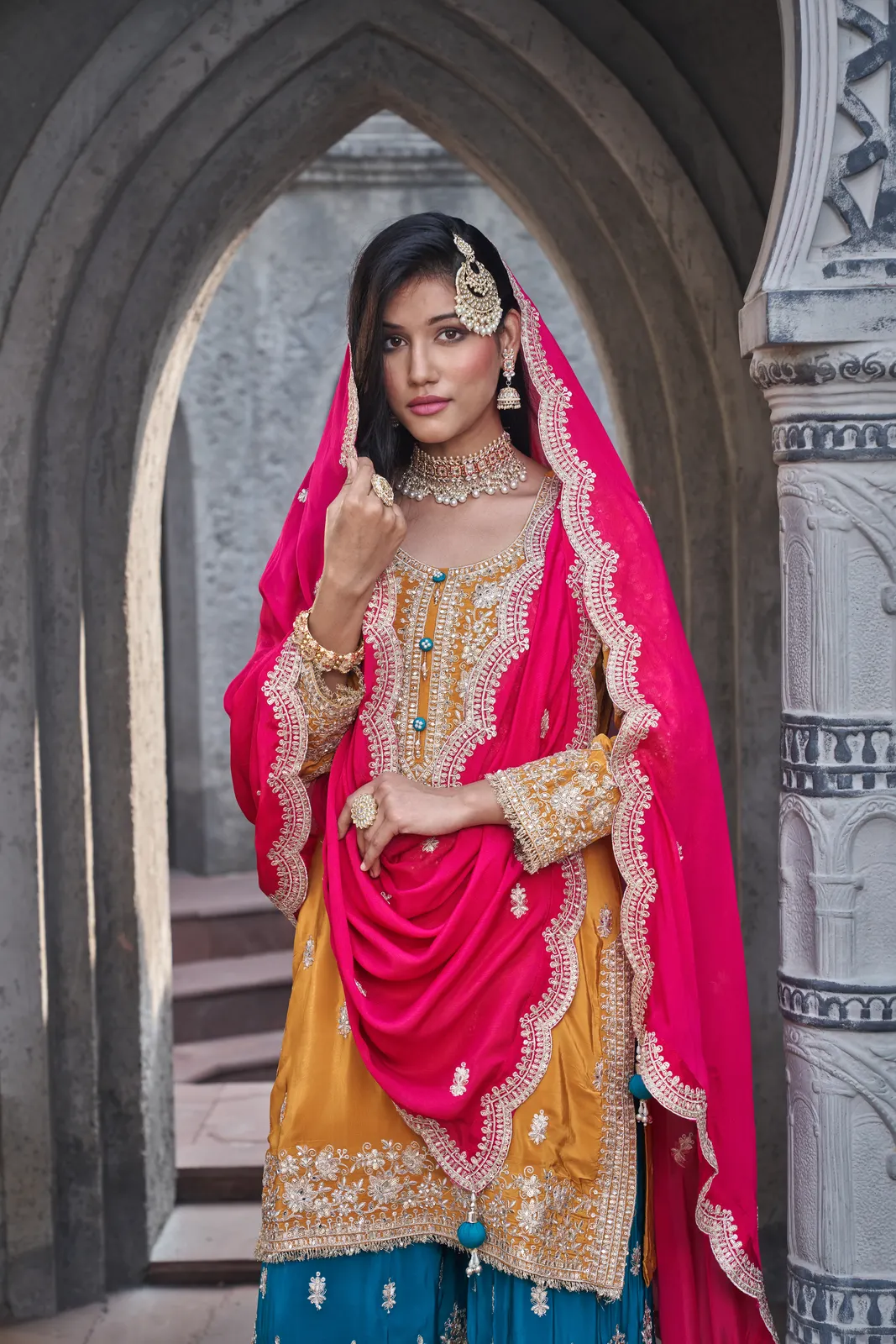 Gota Patti Festive Lehenga